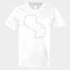 V-Neck Heavy Cotton 100% T-Shirt Thumbnail