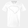 V-Neck Heavy Cotton 100% T-Shirt Thumbnail