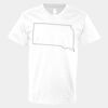V-Neck Heavy Cotton 100% T-Shirt Thumbnail