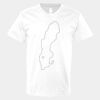 V-Neck Heavy Cotton 100% T-Shirt Thumbnail