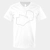 V-Neck Heavy Cotton 100% T-Shirt Thumbnail