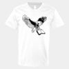 V-Neck Heavy Cotton 100% T-Shirt Thumbnail