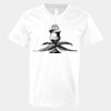 V-Neck Heavy Cotton 100% T-Shirt Thumbnail