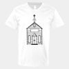 V-Neck Heavy Cotton 100% T-Shirt Thumbnail