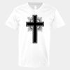 V-Neck Heavy Cotton 100% T-Shirt Thumbnail