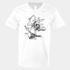 V-Neck Heavy Cotton 100% T-Shirt Thumbnail