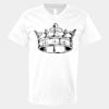 V-Neck Heavy Cotton 100% T-Shirt Thumbnail