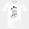 V-Neck Heavy Cotton 100% T-Shirt Thumbnail
