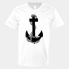 V-Neck Heavy Cotton 100% T-Shirt Thumbnail