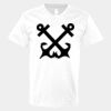 V-Neck Heavy Cotton 100% T-Shirt Thumbnail