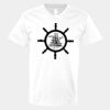 V-Neck Heavy Cotton 100% T-Shirt Thumbnail