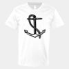 V-Neck Heavy Cotton 100% T-Shirt Thumbnail