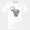 V-Neck Heavy Cotton 100% T-Shirt Thumbnail