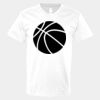 V-Neck Heavy Cotton 100% T-Shirt Thumbnail
