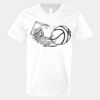 V-Neck Heavy Cotton 100% T-Shirt Thumbnail