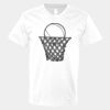 V-Neck Heavy Cotton 100% T-Shirt Thumbnail