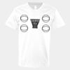 V-Neck Heavy Cotton 100% T-Shirt Thumbnail