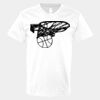 V-Neck Heavy Cotton 100% T-Shirt Thumbnail