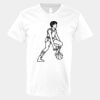 V-Neck Heavy Cotton 100% T-Shirt Thumbnail