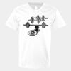 V-Neck Heavy Cotton 100% T-Shirt Thumbnail