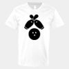 V-Neck Heavy Cotton 100% T-Shirt Thumbnail