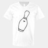 V-Neck Heavy Cotton 100% T-Shirt Thumbnail