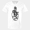 V-Neck Heavy Cotton 100% T-Shirt Thumbnail
