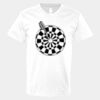 V-Neck Heavy Cotton 100% T-Shirt Thumbnail