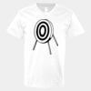 V-Neck Heavy Cotton 100% T-Shirt Thumbnail