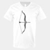 V-Neck Heavy Cotton 100% T-Shirt Thumbnail