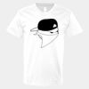 V-Neck Heavy Cotton 100% T-Shirt Thumbnail