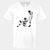 V-Neck Heavy Cotton 100% T-Shirt Thumbnail