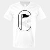 V-Neck Heavy Cotton 100% T-Shirt Thumbnail