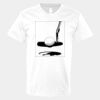 V-Neck Heavy Cotton 100% T-Shirt Thumbnail