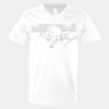 V-Neck Heavy Cotton 100% T-Shirt Thumbnail