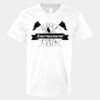 V-Neck Heavy Cotton 100% T-Shirt Thumbnail