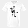 V-Neck Heavy Cotton 100% T-Shirt Thumbnail
