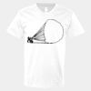 V-Neck Heavy Cotton 100% T-Shirt Thumbnail