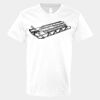 V-Neck Heavy Cotton 100% T-Shirt Thumbnail