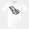 V-Neck Heavy Cotton 100% T-Shirt Thumbnail