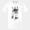 V-Neck Heavy Cotton 100% T-Shirt Thumbnail