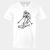 V-Neck Heavy Cotton 100% T-Shirt Thumbnail