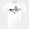 V-Neck Heavy Cotton 100% T-Shirt Thumbnail