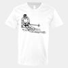 V-Neck Heavy Cotton 100% T-Shirt Thumbnail