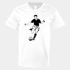 V-Neck Heavy Cotton 100% T-Shirt Thumbnail