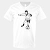 V-Neck Heavy Cotton 100% T-Shirt Thumbnail