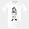 V-Neck Heavy Cotton 100% T-Shirt Thumbnail