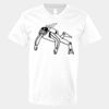 V-Neck Heavy Cotton 100% T-Shirt Thumbnail