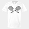 V-Neck Heavy Cotton 100% T-Shirt Thumbnail