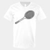 V-Neck Heavy Cotton 100% T-Shirt Thumbnail